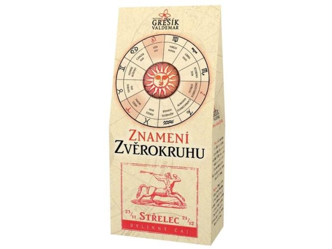 Čaj Grešík ZNAMENÍ ZVĚROKRUHU - STŘELEC