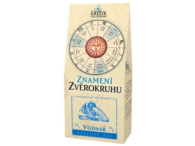 Čaj Grešík ZNAMENÍ ZVĚROKRUHU - VODNÁŘ