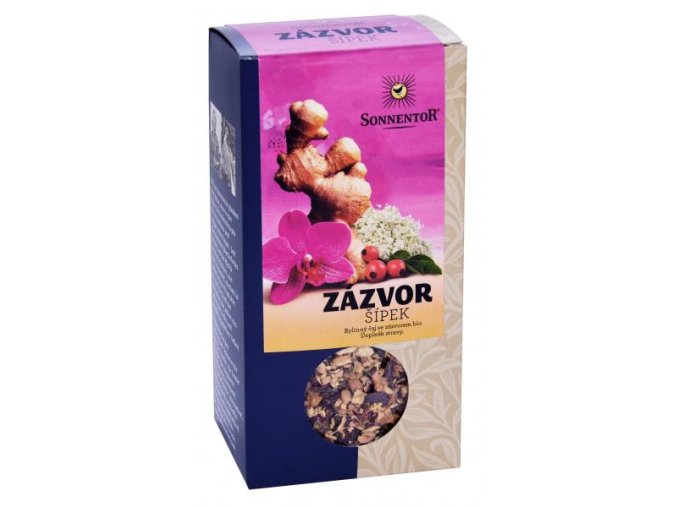 SONNENTOR Čaj ZÁZVOR - ŠÍPEK