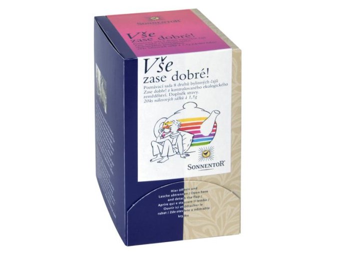 SONNENTOR Poznávací sada VŠE ZASE DOBRÉ! ochutnej BIO