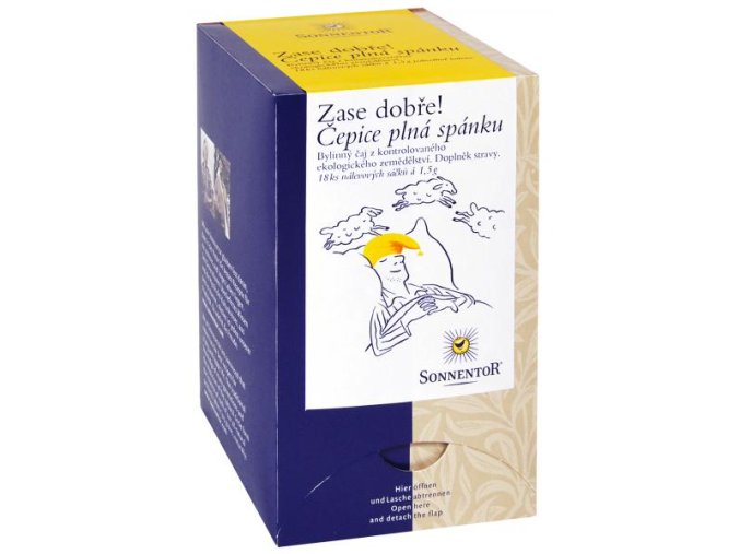 SONNENTOR bylinný čaj Zase dobře! - KNEDLÍK V KRKU