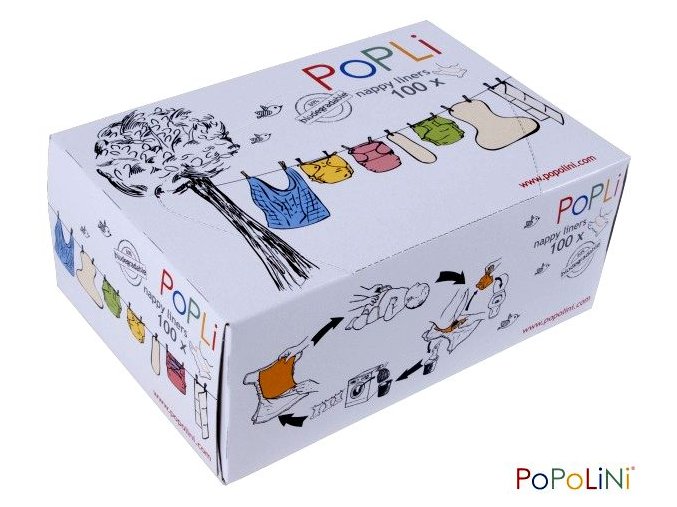 Separační pleny PoPoLiNi viskózové (100 ks)