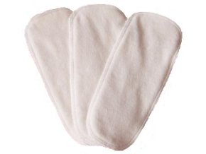 Vkládací plena BabyLucy ORGANIC VELUR