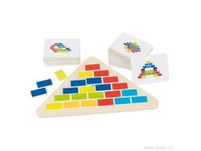 Logická hra CIHLIČKY - segmentní puzzle