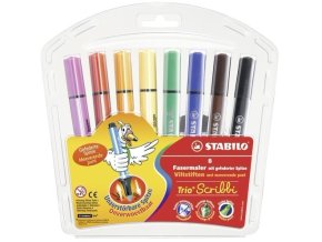 STABILO Trio Scribbi - ergonomické fixy s pohyblivým hrotem