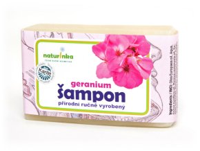 NATURINKA Přírodní šampon GERANIUM