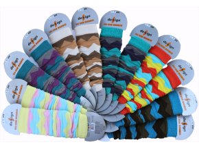 Dětské návleky Design Socks ZIG ZAG