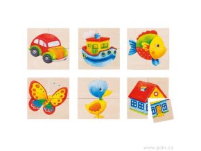 Puzzle a paměťová hra KAREMO (24 díly)