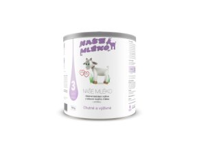 NAŠE MLÉKO 3 z bílkovin kozího mléka ( plus 12 měsíců)
