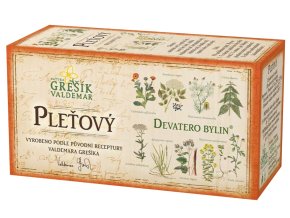 Bylinný čaj GREŠÍK - PLEŤOVÝ