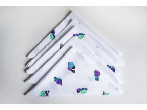 Sada plen mix 5 ks (70x70 cm) - ŠNEK a ŽELVA
