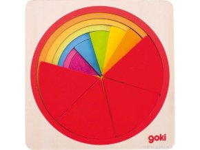 Vícevrstvé puzzle KRUH, 6 vrstev