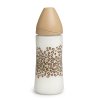 SUAVINEX - Kojenecká lahev  plus 0m (silikonová 3poziční savička)