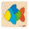 Dřevěné puzzle na desce