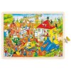Puzzle na desce - NA STAVBĚ, 96 dílů