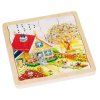 Vícevrstvé puzzle ČTVERO ROČNÍCH OBDOBÍ