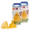 Anatomická savička Suavinex - širokohrdlá (2ks), latex