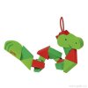 Puzzle SKLÁDAČKA krokodýl a klaun