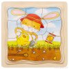 VÝVOJOVÉ vrstvené PUZZLE ze dřeva - ZÁHONEK