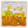 VÝVOJOVÉ vrstvené PUZZLE ze dřeva - ZÁHONEK