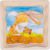 VÝVOJOVÉ vrstvené PUZZLE ze dřeva - ZÁHONEK