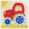 Nasunovací puzzle TRAKTOR S KOLEČKY