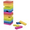Dřevěná duhová skládací věž - JENGA, 48 DÍLŮ