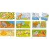 Hra minipuzzle - Kdo kde bydlí?