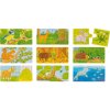 Hra minipuzzle - Kdo co jí?
