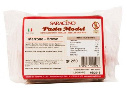 Modelovací hmota Saracino - hnědá