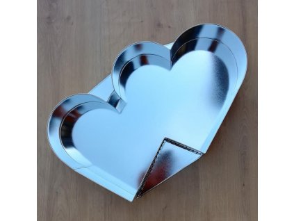 Forma na pečení dvojsrdce