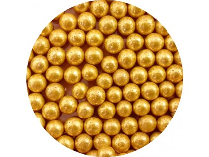 cukrove perly zlate velke 50 g