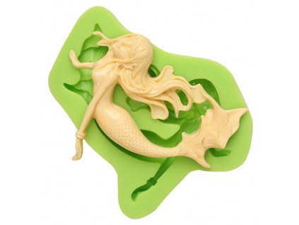 7ES 0703 Mermaid Silicone Molds Fondant Mould for cake decorating