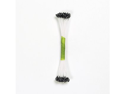 jem pestiky stredni cerne perletove 50 ks