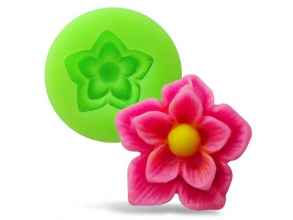 Silikonová formička malá kytička
