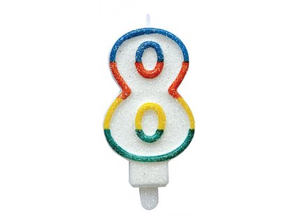 c78 narozeninova dortova svicka ve tvaru cisla
