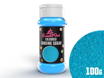 sweetart dekoracni cukr modry 100 g