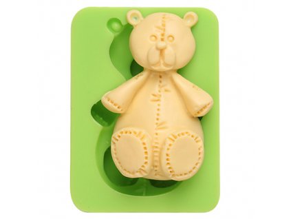7ES 0003 Animal Mould Teddy Bear Fondant Silicone Molds for cake decorating