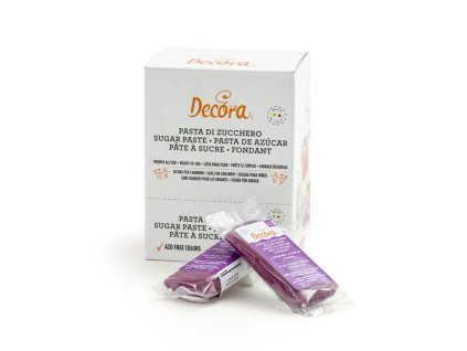 Potahovací hmota Decora fialová - 100g