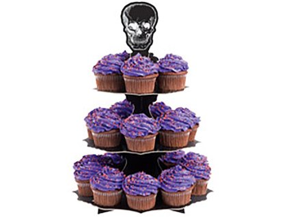 Stojan na muffiny s lebkou