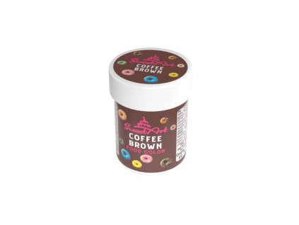 sweetart gelova barva coffee brown 30 g