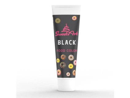 sweetart gelova barva tuba black 30 g