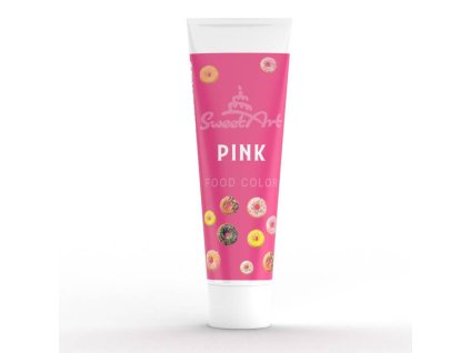 sweetart gelova barva tuba pink 30 g