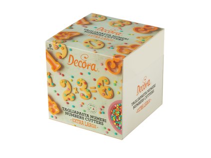 Plastová vykrajovátka čísla