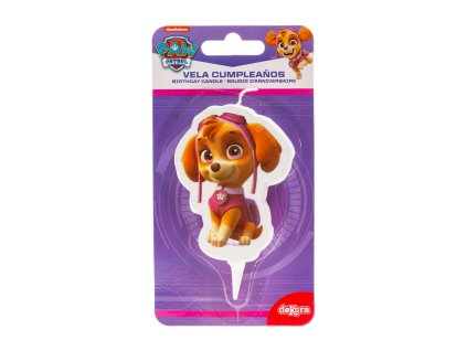 346171 DISPLAY 12 VELAS 2D SKYE PAW PATROL 75CM 6