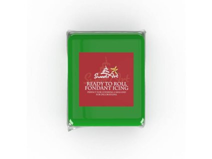 sweetart potahovaci a modelovaci hmota vanilkova dark green 250 g