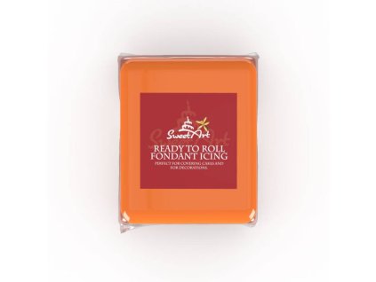 sweetart potahovaci a modelovaci hmota vanilkova orange 250 g