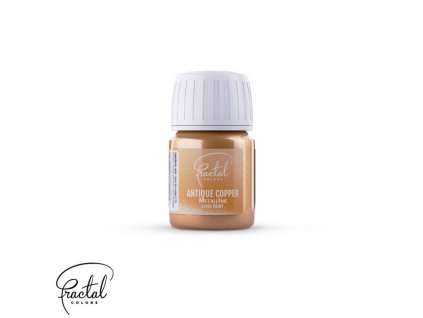 tekuta metalicka barva fractal antique copper 30 ml