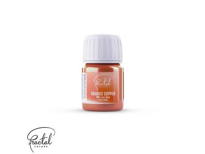 tekuta metalicka barva fractal orange copper 30 ml