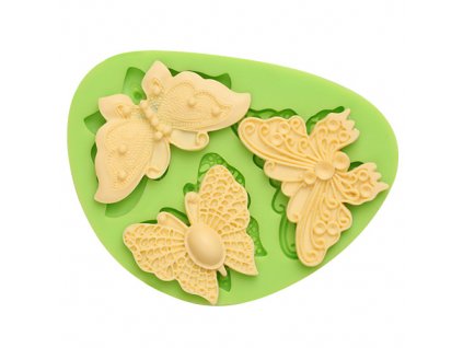 7ES 0205 Butterflies Series Silicone Molds Fondant Mould for cake decorating
